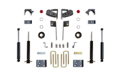 3in /5in Lowering Kit w/Struts <br> 19-25 Chevy Silverado GMC Sierra 1500 LTD Limited