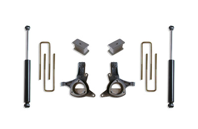 4.5in/2in MaxPro Spindle Lift Kit w/Shocks <br> 07-16 Chevy Silverado GMC Sierra 1500 HD Classic