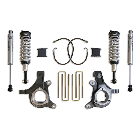 6in Lift Kit w/Fox Shocks & Cast Steel Arms <br> 07-16 Chevy Silverado GMC Sierra 1500 HD Classic