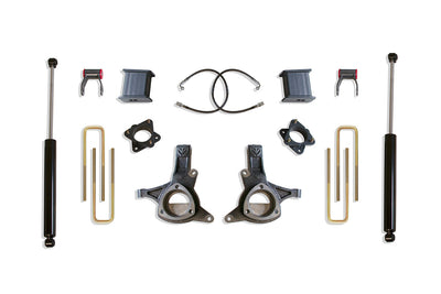 7.5in Lift Kit w/Max Trac Shocks & Cast Steel Arms <br> 07-16 Chevy Silverado GMC Sierra 1500 HD Classic