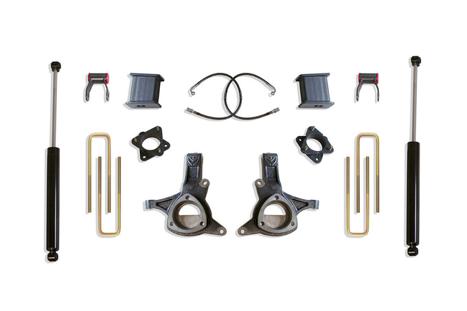 7.5in Lift Kit w/Max Trac Shocks & Cast Steel Arms <br> 07-16 Chevy Silverado GMC Sierra 1500 HD Classic