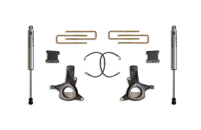 5in Lift Kit w/Fox Shocks & Stamped Steel Arms <br> 16-18 Chevy Silverado GMC Sierra 1500
