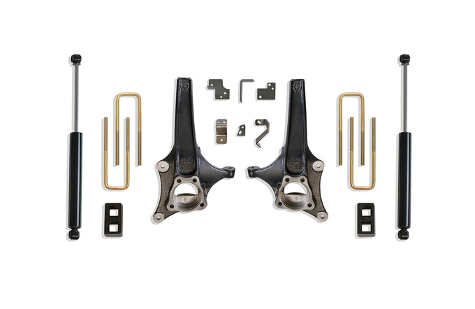 3.5in Lift Kit w/MaxTrac Shocks <br> 19-25 Chevy Silverado GMC Sierra 1500 LTD Limited