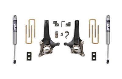 3.5in Lift Kit w/Fox Shocks <br> 19-25 Chevy Silverado GMC Sierra 1500 LTD Limited