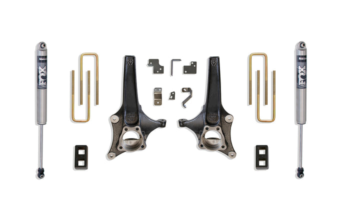 3.5in Lift Kit w/Fox Shocks <br> 19-25 Chevy Silverado GMC Sierra 1500 LTD Limited