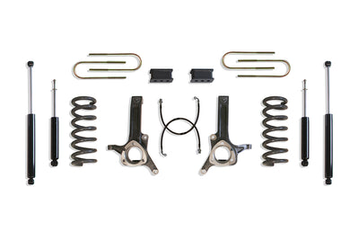 6.5in Diesel Lift Kit w/4.125 x 13.5in U-Bolts <br> 03-08 Dodge Ram 2500 3500