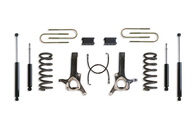 6.5in Diesel Lift Kit w/4.125 x 13.5in U-Bolts <br> 03-08 Dodge Ram 2500 3500