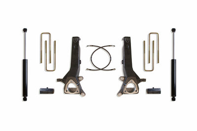 4in Lift Kit w/MaxTrac Shocks <br> 04-15, 17-24 Nissan TITAN