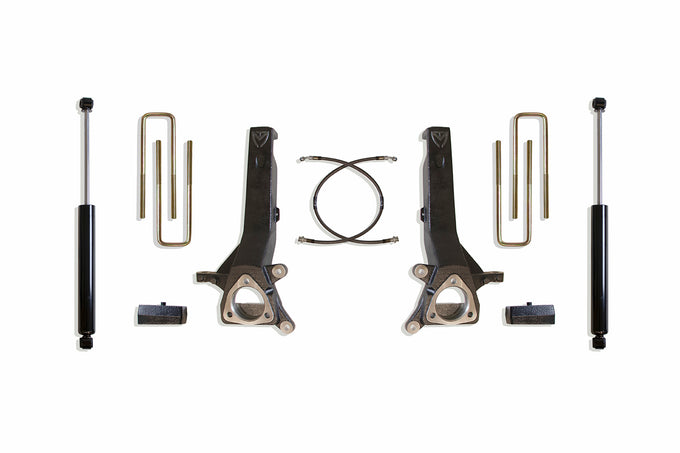 4in Lift Kit w/MaxTrac Shocks <br> 04-15, 17-24 Nissan TITAN