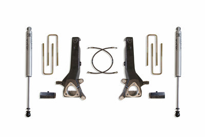 4in Lift Kit w/Fox Shocks <br> 04-15, 17-24 Nissan TITAN