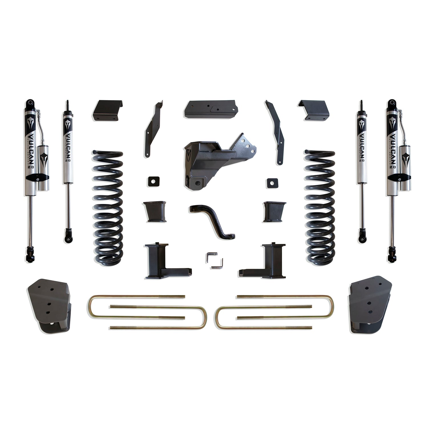 6in Lift Kit w/Vulcan Reservoir Shocks <br> 20-22 Ford F-250 F-350 Super Duty