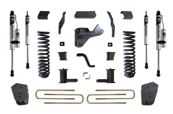 6in Lift Kit w/Vulcan Reservoir Shocks <br> 20-22 Ford F-250 F-350 Super Duty
