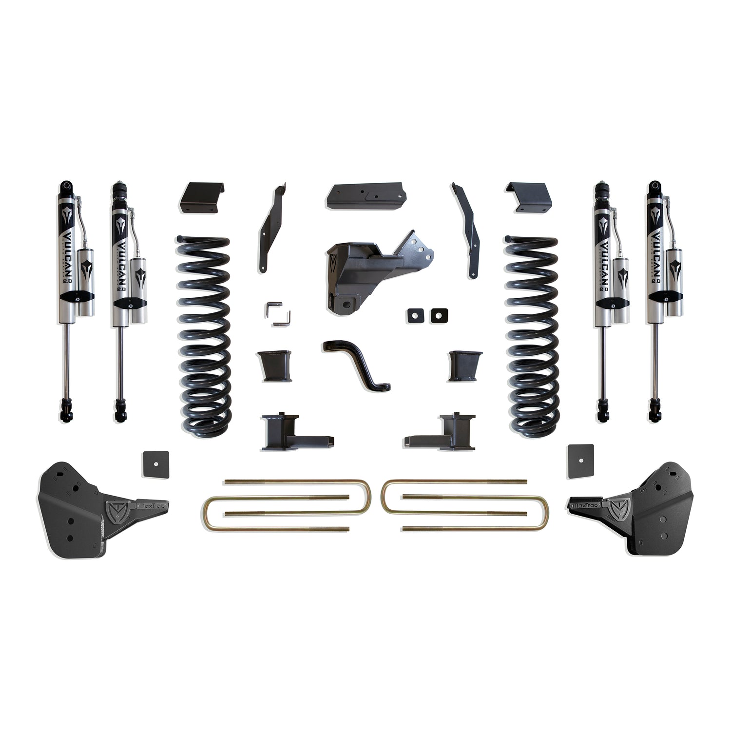 4in Lift Kit w/Vulcan Reservoir Shocks <br> 23-25 Ford F-250 F-350 Super Duty