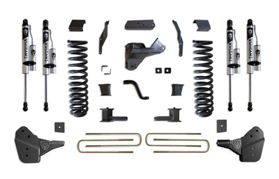 4in Lift Kit w/Vulcan Reservoir Shocks <br> 23-25 Ford F-250 F-350 Super Duty