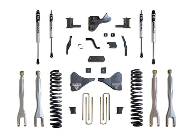 8in Lift Kit W/ 4-Links & Vulcan Ifp Shocks <br> 23-25 Ford F-250 F-350 Super Duty