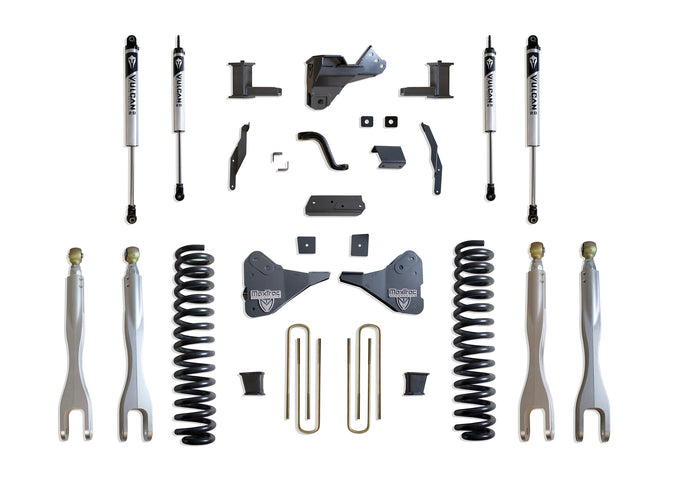 8in Lift Kit W/ 4-Links & Vulcan Ifp Shocks <br> 23-25 Ford F-250 F-350 Super Duty
