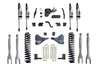 8in Lift Kit W/ 4-Links & Vulcan Reservoir Shocks <br> 23-25 Ford F-250 F-350 Super Duty