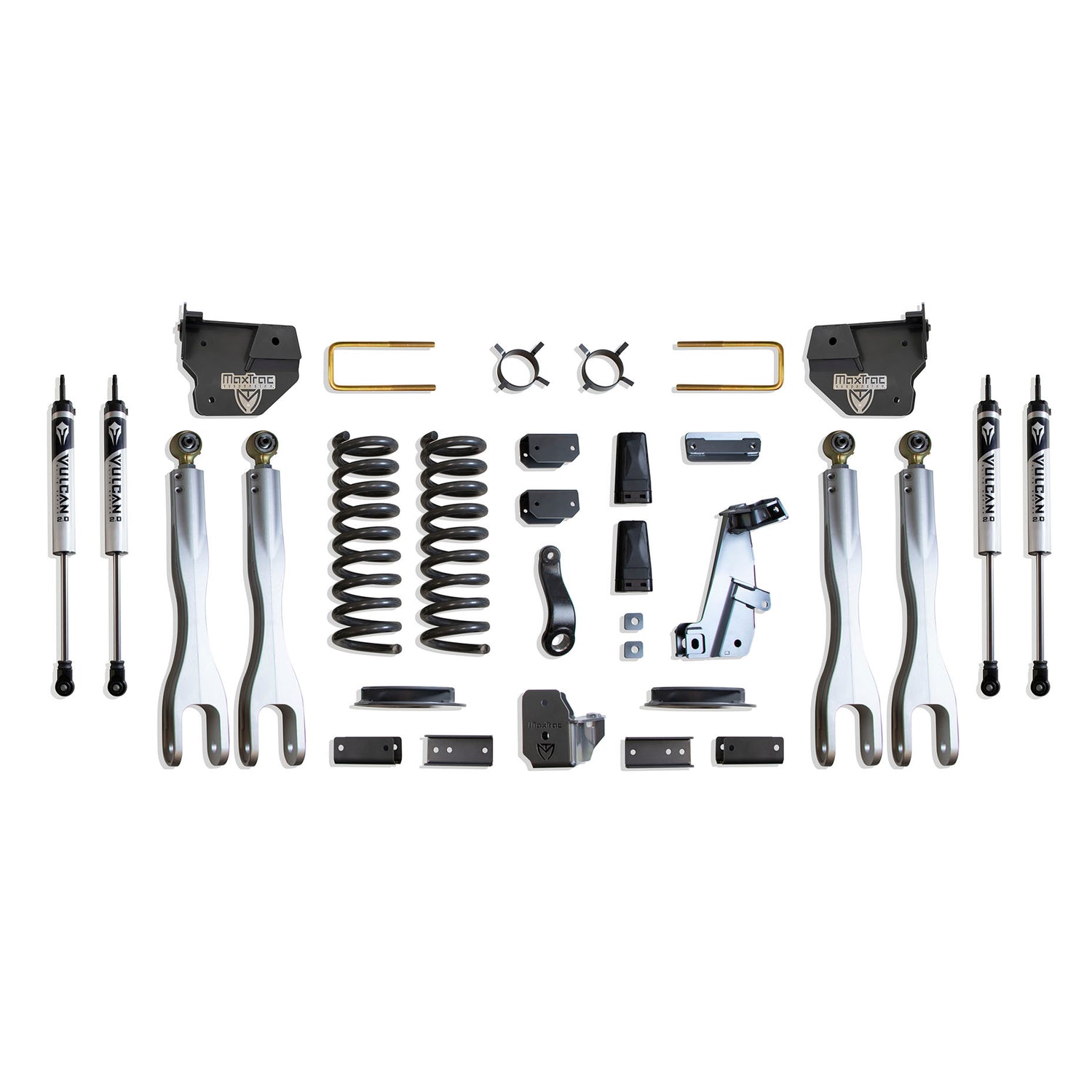 4in Lift Kit W/ 4-Links & Vulcan Shocks <br> 14-18 Ram 2500