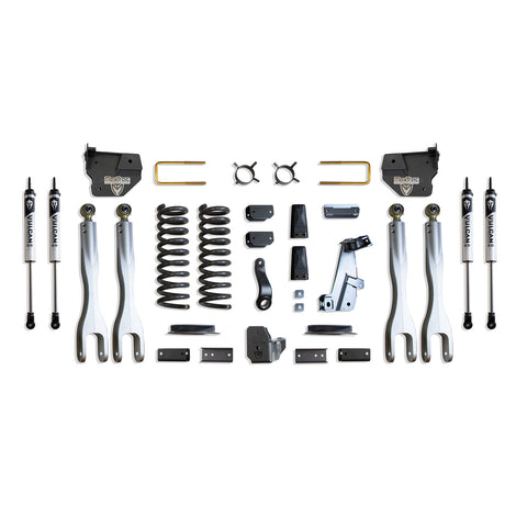4in Lift Kit W/ 4-Links & Vulcan Shocks <br> 14-18 Ram 2500