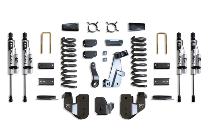 4in Lift Kit w/Vulcan Reservoir Shocks <br> 14-18 Ram 2500