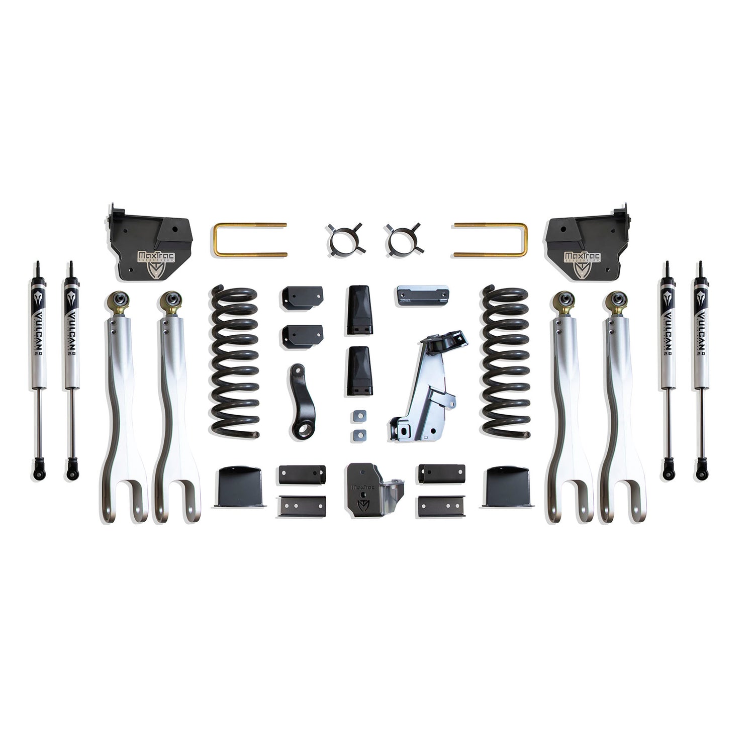 8in Lift Kit W/ 4-Links & Vulcan Shocks <br> 14-18 Ram 2500
