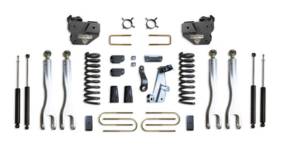 4in Lift Kit W/ 4-Links & Maxtrac Shocks <br> 13-18 Ram 3500