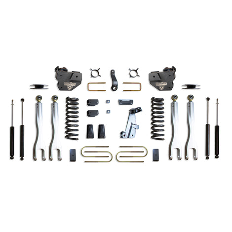 4in Lift Kit W/ 4-Links & Maxtrac Shocks <br> 13-18 Ram 3500