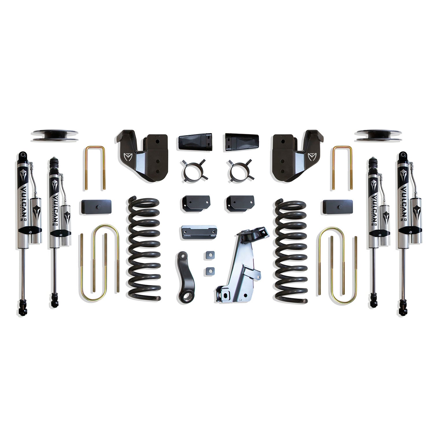 4in Suspension Lift Kit w/Vulcan Reservoir Shocks <br> 13-18 Ram 3500