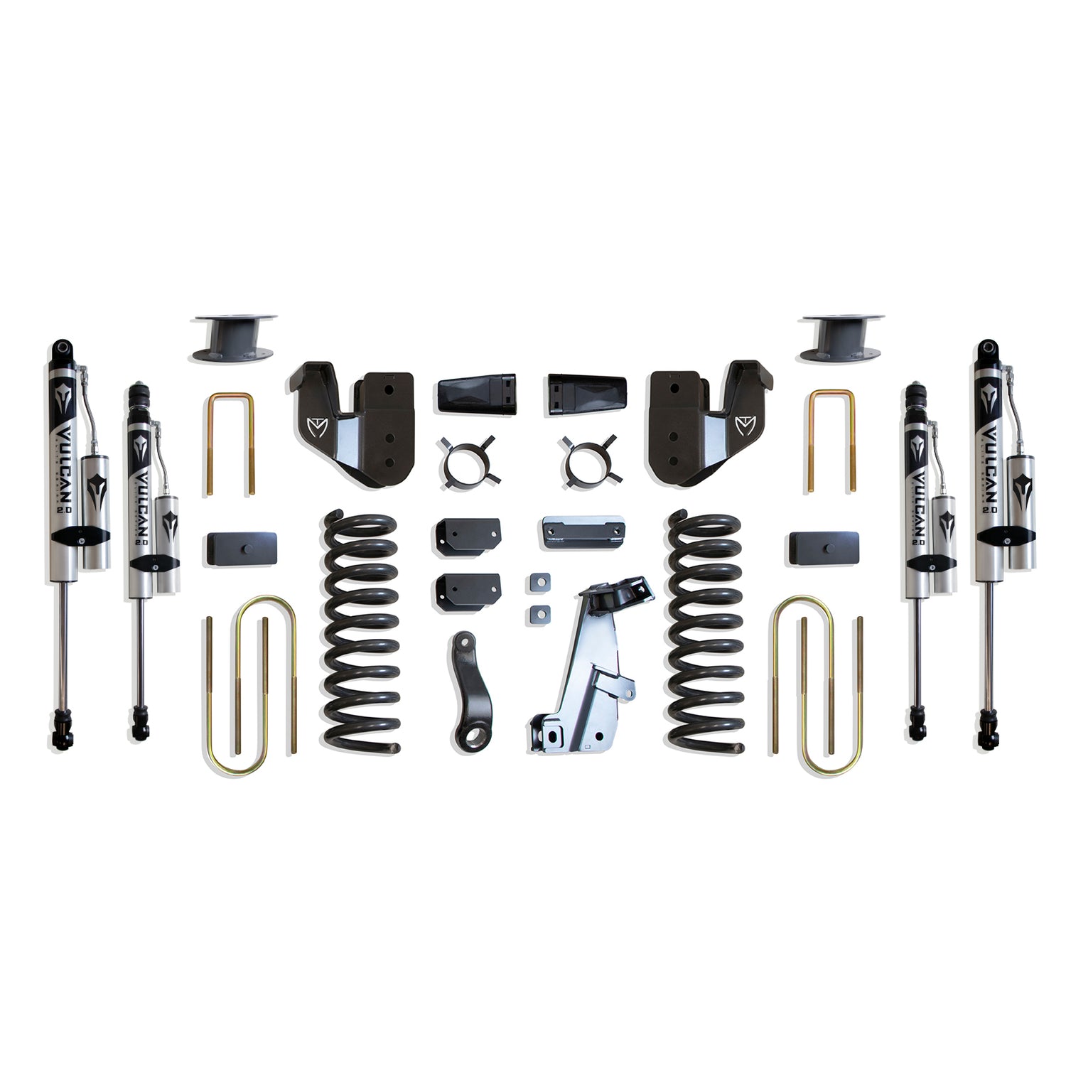 6in Lift Kit w/Vulcan Reservoir Shocks <br> 13-18 Ram 3500