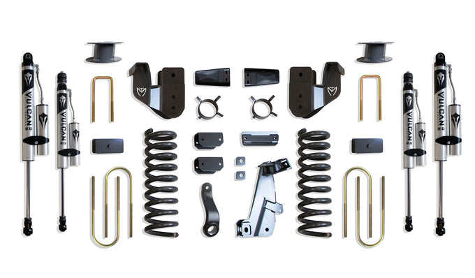 6in Lift Kit w/Vulcan Reservoir Shocks <br> 13-18 Ram 3500