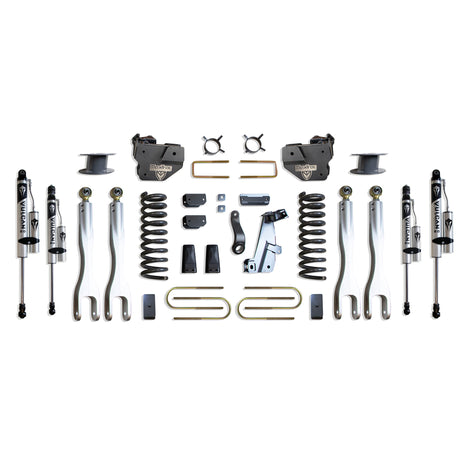 6in Lift Kit W/ 4-Links & Vulcan Reservoir Shocks <br> 13-18 Ram 3500