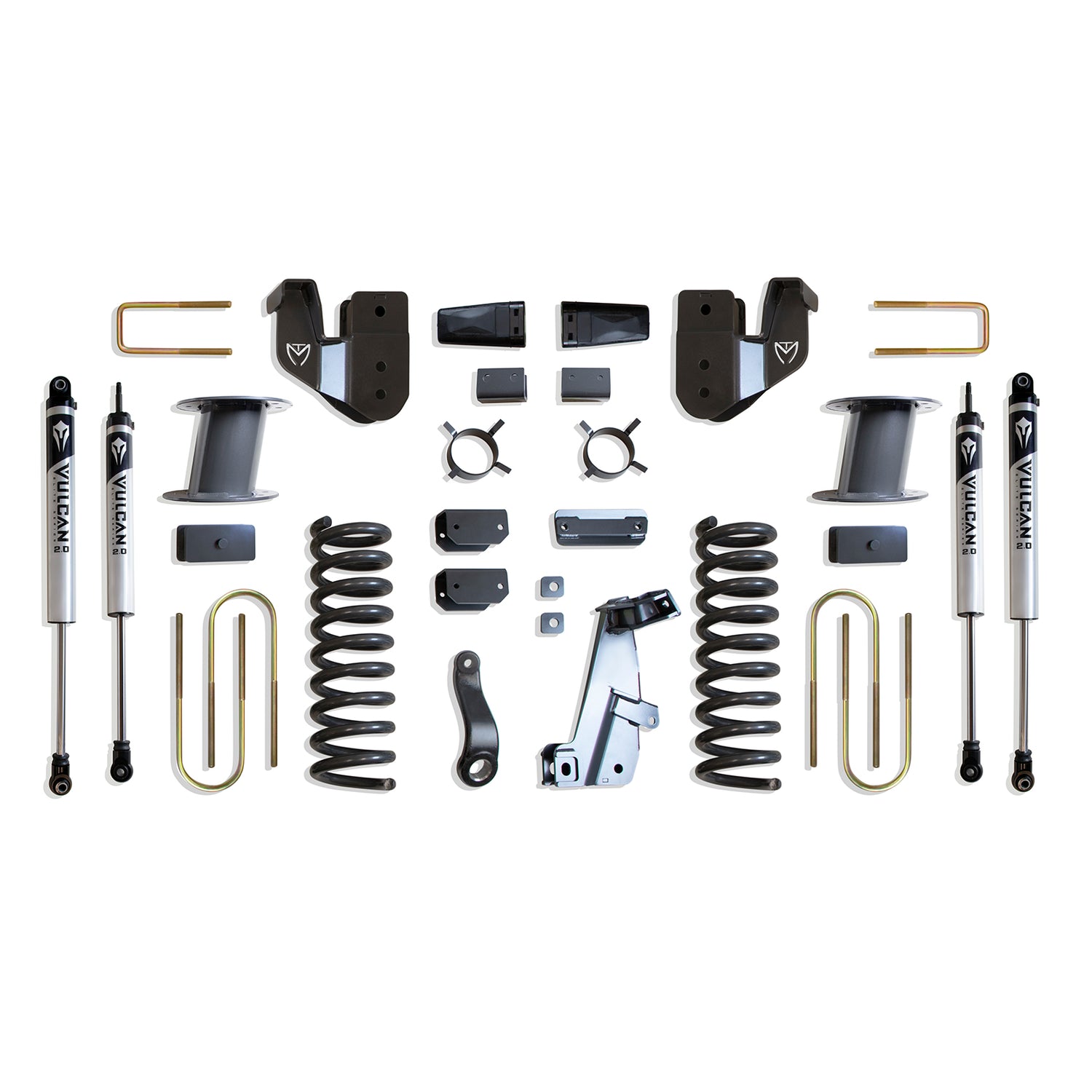 8in Suspension Lift Kit w/Vulcan Shocks <br> 13-18 Ram 3500