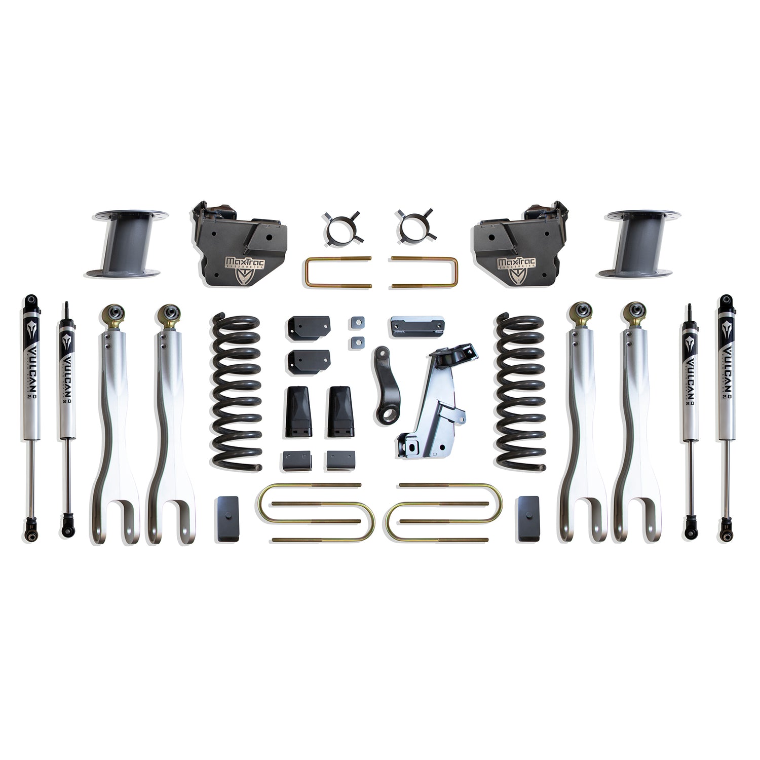 8in Lift Kit W/ 4-Links & Vulcan Shocks <br> 13-18 Ram 3500