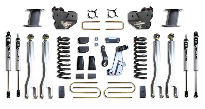 8in Lift Kit W/ 4-Links & Vulcan Shocks <br> 13-18 Ram 3500