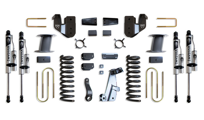 8in Lift Kit w/Vulcan Reservoir Shocks <br> 13-18 Ram 3500