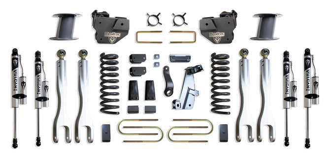 8in Lift Kit W/ 4-Links & Vulcan Reservoir Shocks <br> 13-18 Ram 3500