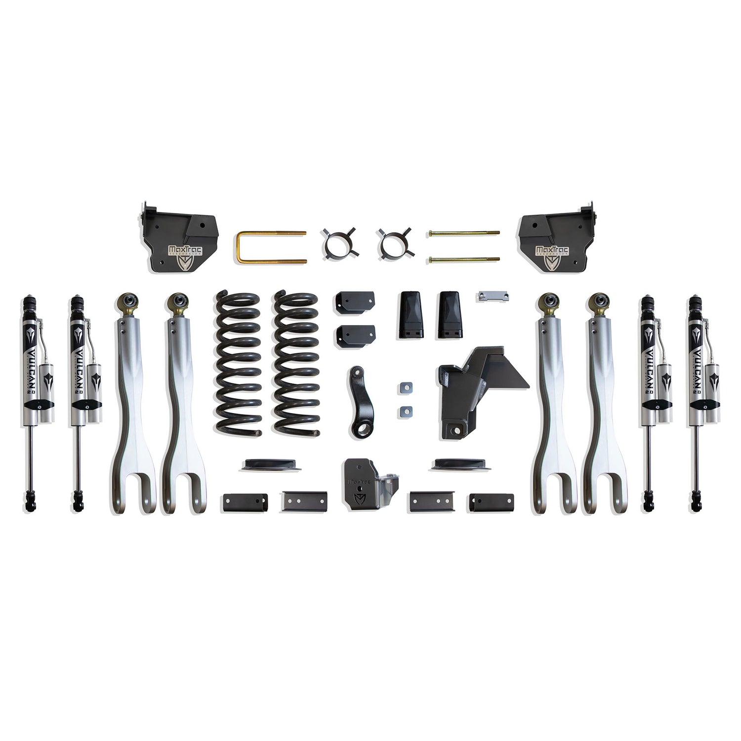 4in Lift Kit W/ 4-Links & Vulcan Reservoir Shocks <br> 19-26 Ram 2500