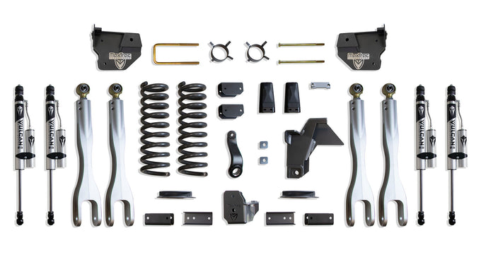 4in Lift Kit W/ 4-Links & Vulcan Reservoir Shocks <br> 19-26 Ram 2500