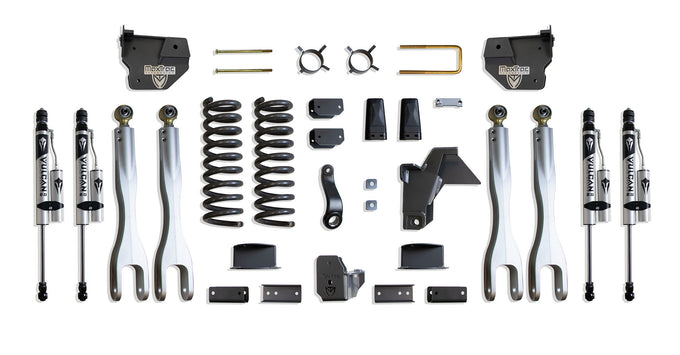6in Lift Kit W/ 4-Links & Vulcan Reservoir Shocks <br> 19-24 Ram 2500