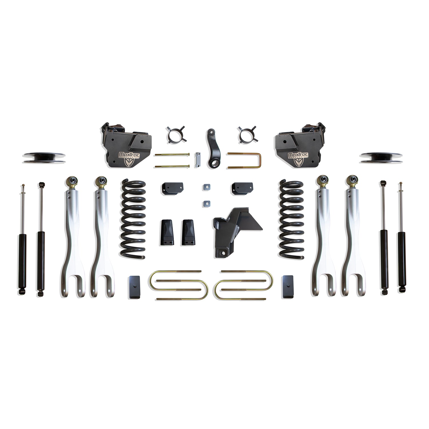 4in Lift Kit W/ 4-Links & Maxtrac Shocks <br> 19-24 Ram 3500