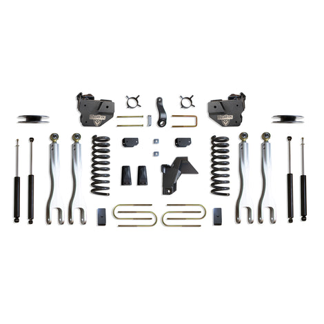 4in Lift Kit W/ 4-Links & Maxtrac Shocks <br> 19-24 Ram 3500