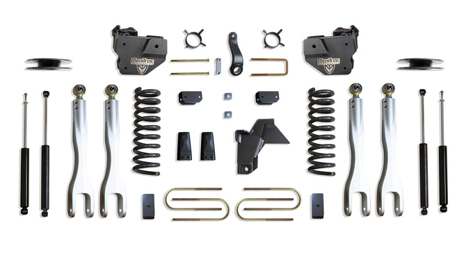 4in Lift Kit W/ 4-Links & Maxtrac Shocks <br> 19-24 Ram 3500