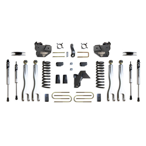 4in Lift Kit W/ 4-Links & Vulcan Shocks <br> 19-24 Ram 3500