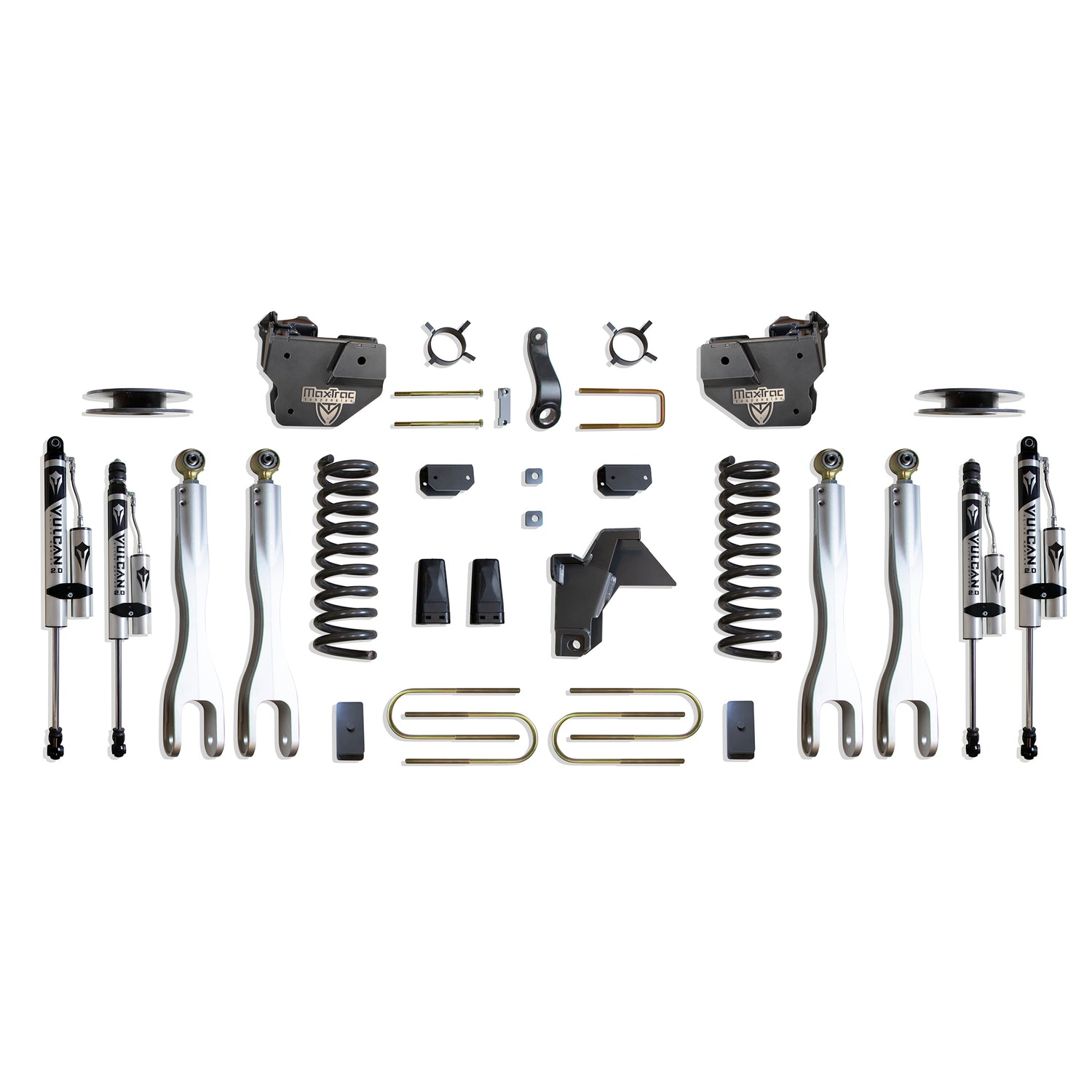 4in Lift Kit W/ 4-Links & Vulcan Reservoir Shocks <br> 19-24 Ram 3500