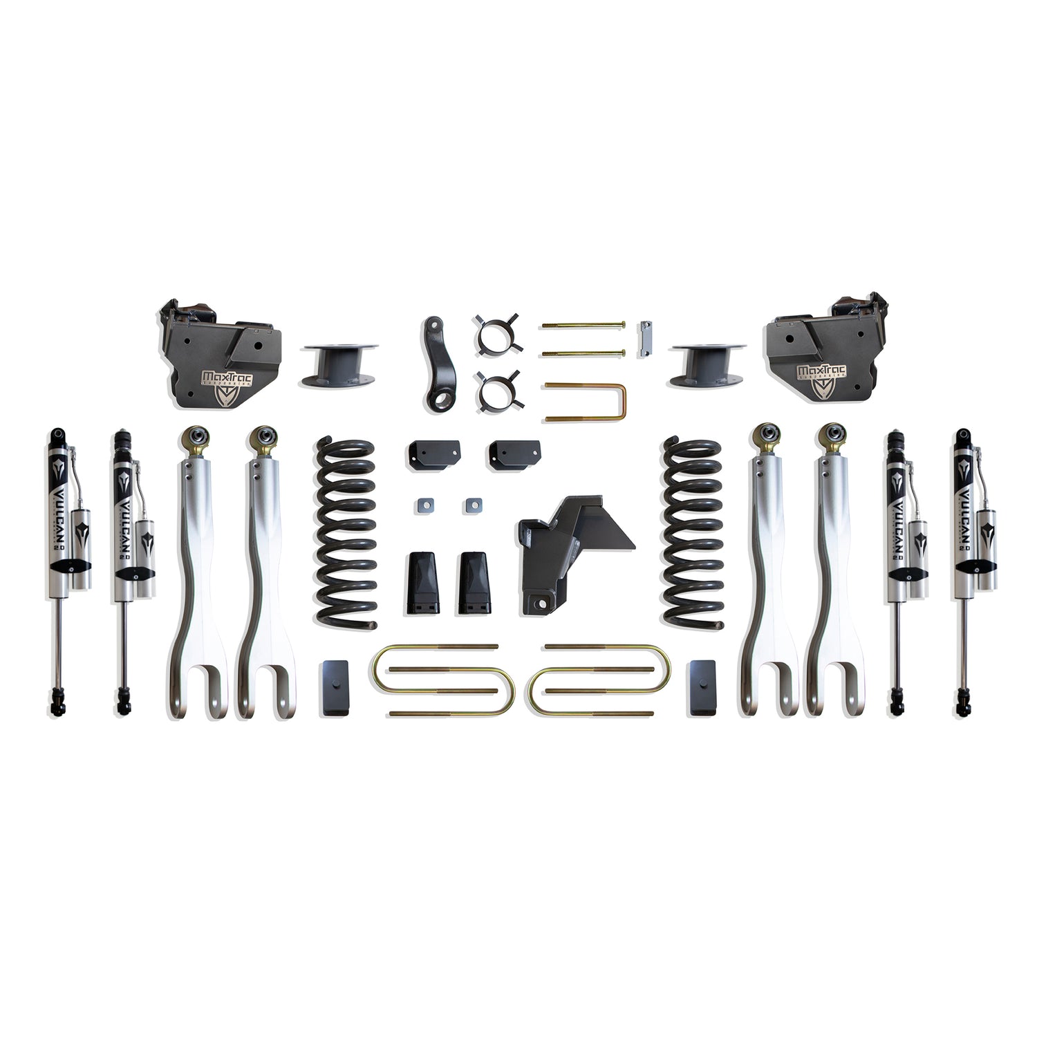6in Lift Kit W/ 4-Links & Vulcan Reservoir Shocks <br> 19-24 Ram 3500
