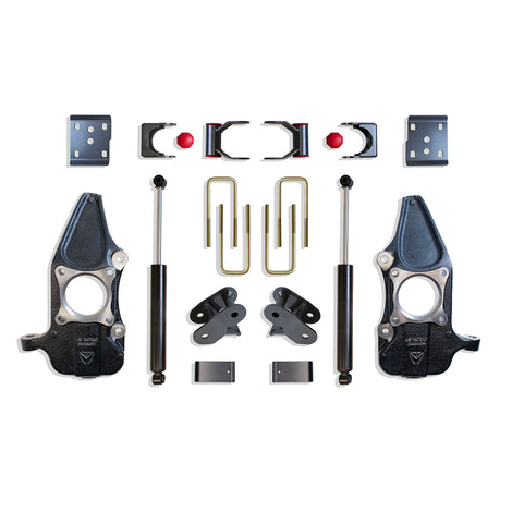 2in /4in Lowering Kit w/Spindles <br> 15-20 Ford F-150