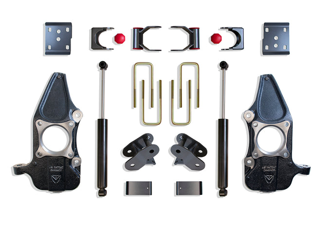 2in /4in Lowering Kit w/Spindles <br> 15-20 Ford F-150