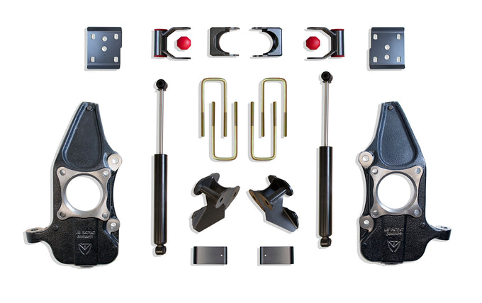 2in /4in Lowering Kit w/Spindles <br> 09-14 Ford F-150