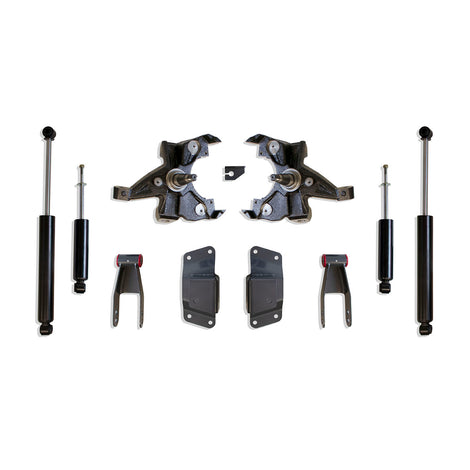 2in /4in Lowering Kit w/Spindles <br> 88-98 Chevy GMC C1500
