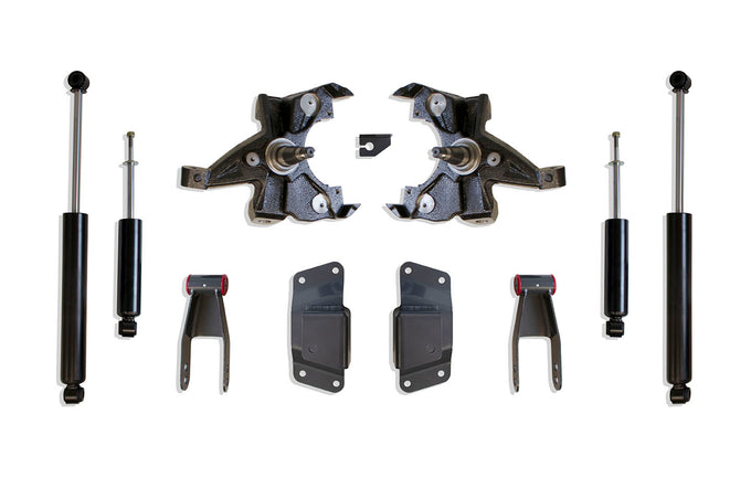 2in /4in Lowering Kit w/Spindles <br> 88-91 Chevy GMC C1500